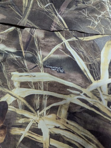 Cabela's Shirt Mens 2XL Max 4 Camo Long Sleeve Mesh Back Guide Shirt Hunting NEW - Picture 7 of 11