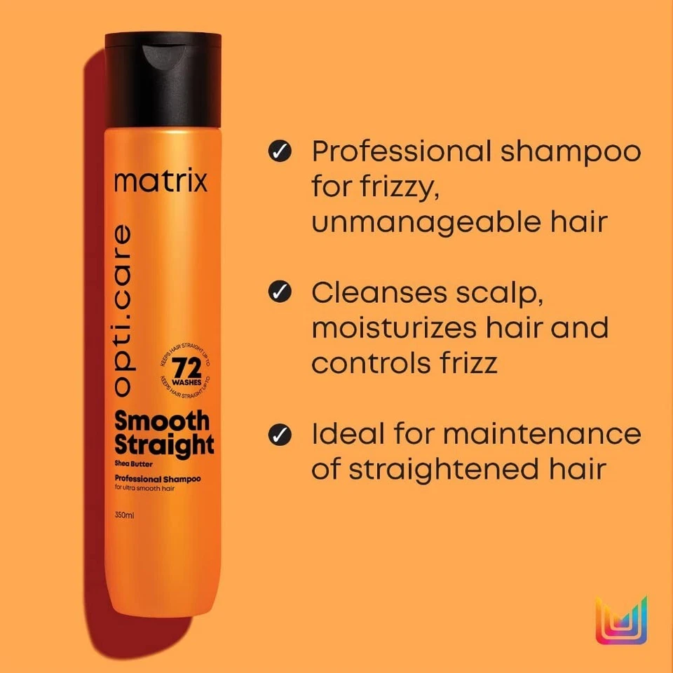 MATRIX Opti.Care Professional ANTI-FRIZZ Combo Shampoo 350ml + Conditioner 196g - Image 4 of 4