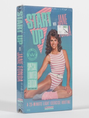 Start Up Jane Fonda VHS Tape 1987 Fitness Sealed Special Limited - NIS