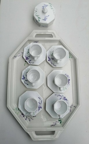BASSANO Céramique Plateau à Servir Assiette 29 CM Salât 3D Motif D