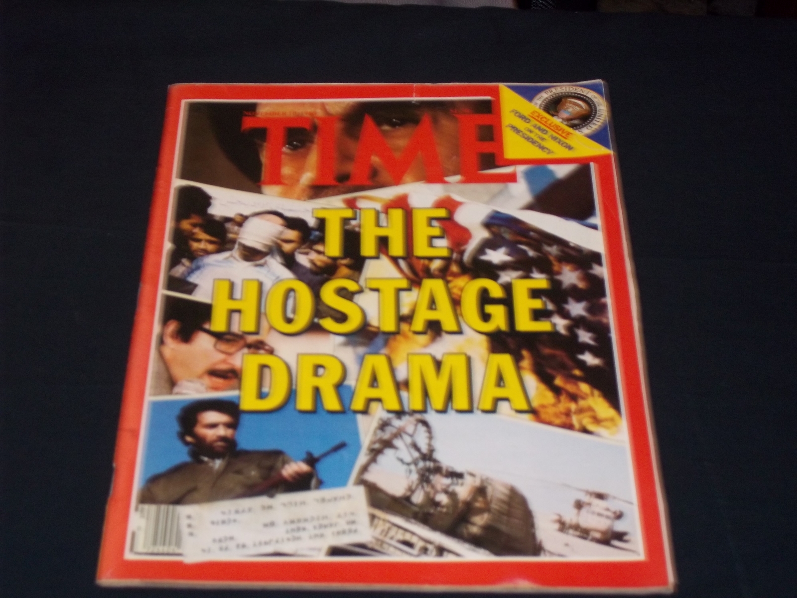 1980 NOVEMBER 10 TIME MAGAZINE - THE HOSTAGE DRAMA FRONT COVER - H 6223