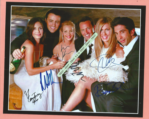 Found 8X10 PHOTO of FRIENDS TV Show Full Cast Jennifer Aniston Courtney Cox RARE - 第 1/2 張圖片