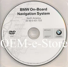 2004-2008 BMW 745i 750i 750Li 760i 760Li Z4 Navigation DVD U.S Canada Map OEM