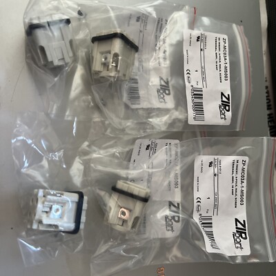 Lot of 4  Zip Port ZP-MC03A-1-MS003 (SS103)