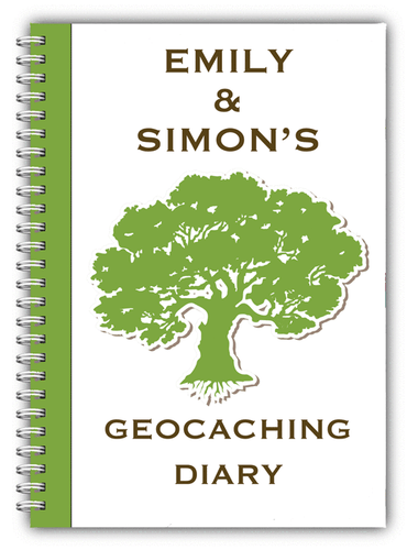 NOTAS DE GEOCACHING PERSONALIZADAS DIARIO DE REGISTRO A5 ENCUADERNADO 100 PÁGINAS REGALO - Imagen 9 de 10