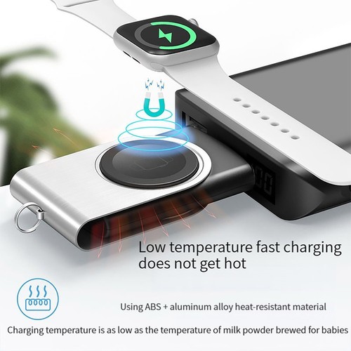 Magnetic Charging Portable Wireless Charger For Samsung Galaxy Watch 3 4 5 5Pro - Picture 6 of 17
