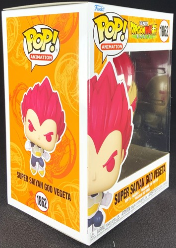 Pop Cave 2024 DRAGON BALL SUPER BROLY: SUPER SAIYAN GOD VEGETA - FREE FEDEX - Picture 10 of 12