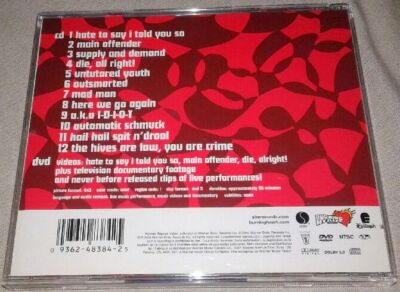 THE HIVES-YOUR NEW FAVORITE BAND-CD+DVD-(Alternative Rock) | eBay