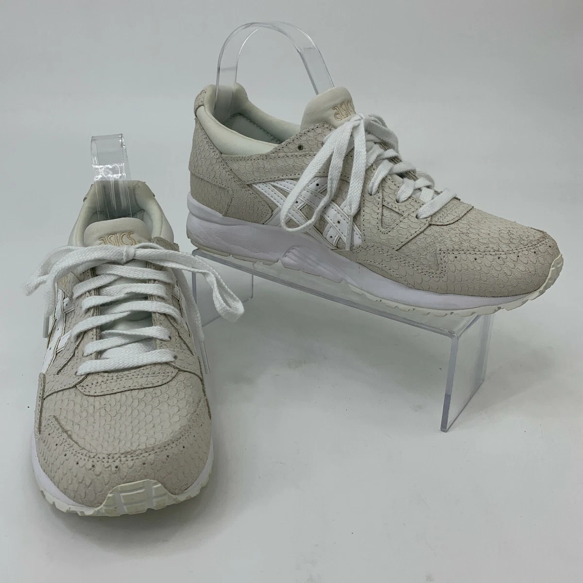 Asics top sneaker beige