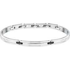 Bracciale uomo/ragazzo gioielli Morellato MOTOWN SALS109 acciaio  e pvd nero
