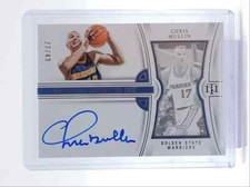 CHRIS MULLIN 2022-23 NATIONAL TREASURES ARCHIVES INK AUTO 27/49