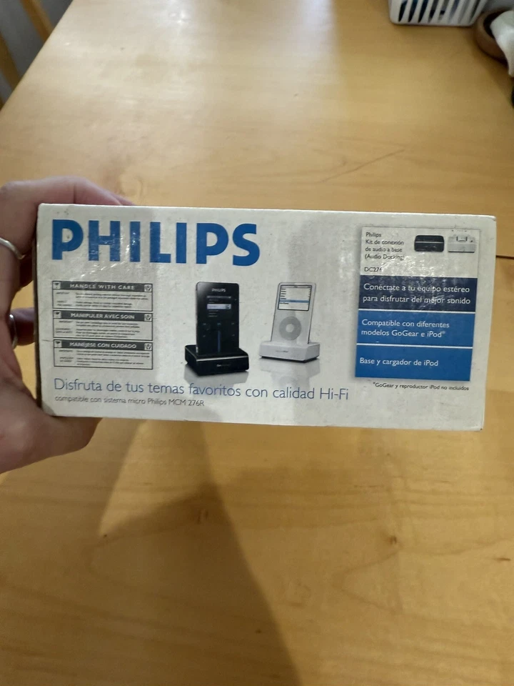 Base(s) de base de audio PHILIPS DC276/37 para iPods y equipo Go Foto 3 de 4