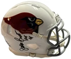 Arizona Cardinals Jackie Smith Signed Speed Mini Helmet Beckett Certified