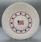 Fiesta Patriotic Flag Luncheon Plate | Fiestaware Stars Red White & Blue Lunch