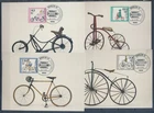 XE59690 Germany 1985 Berlin bicycles maxicards used