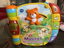 VTech Musical Rhymes Book Baby Toddler Toy Educate Learning Red 6-36 Month C