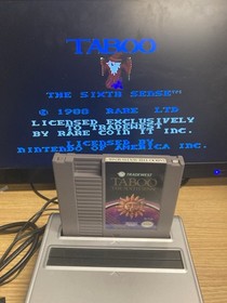 Taboo: The Sixth Sense Nintendo Entertainment System NES Authentic + Tested