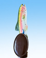 Sweetwater Rainbow Trout Beer Tap Handle Keg Bar Top Brewing 420 Extra Pale Ale