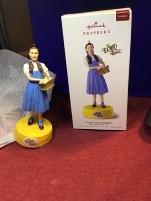 Wizard of Oz Hallmark Dorothy Over the Rainbow Keepsake Ornament 2018 *WORKS