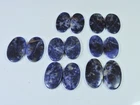172Cts.Natural Sodalite Matched Pair Oval Cabochon Loose Gemstone 7 Pair Lot M75