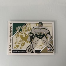 2007-08 ITG Heroes and Prospects Tobias Stephan #39 Rookie RC