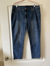 Curve Appeal Blue Jegging Womens 16/33 Stretch Comfort Slimming