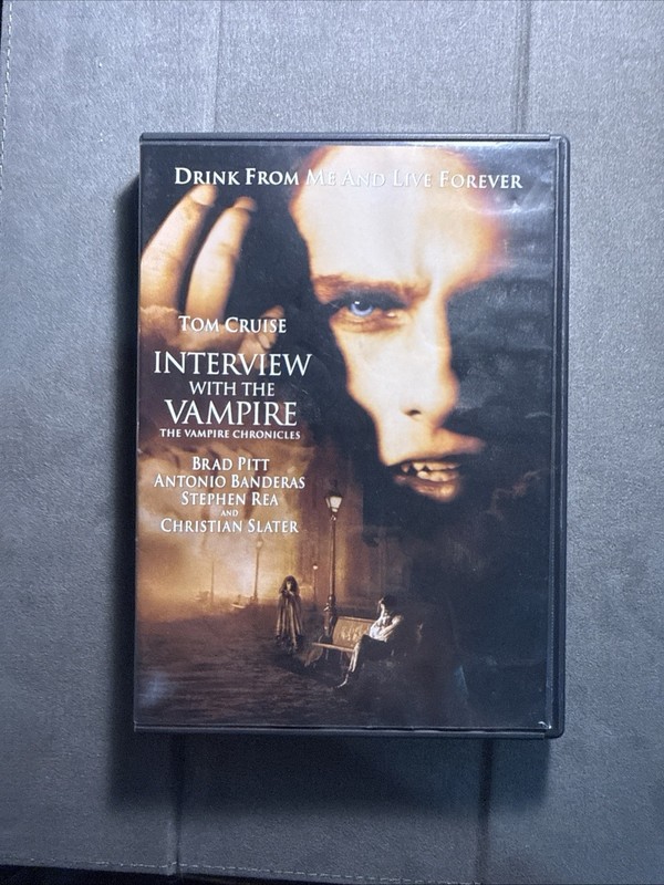 Interview with the Vampire DVD 2000 Tom Cruise Brad Pitt Snap Case