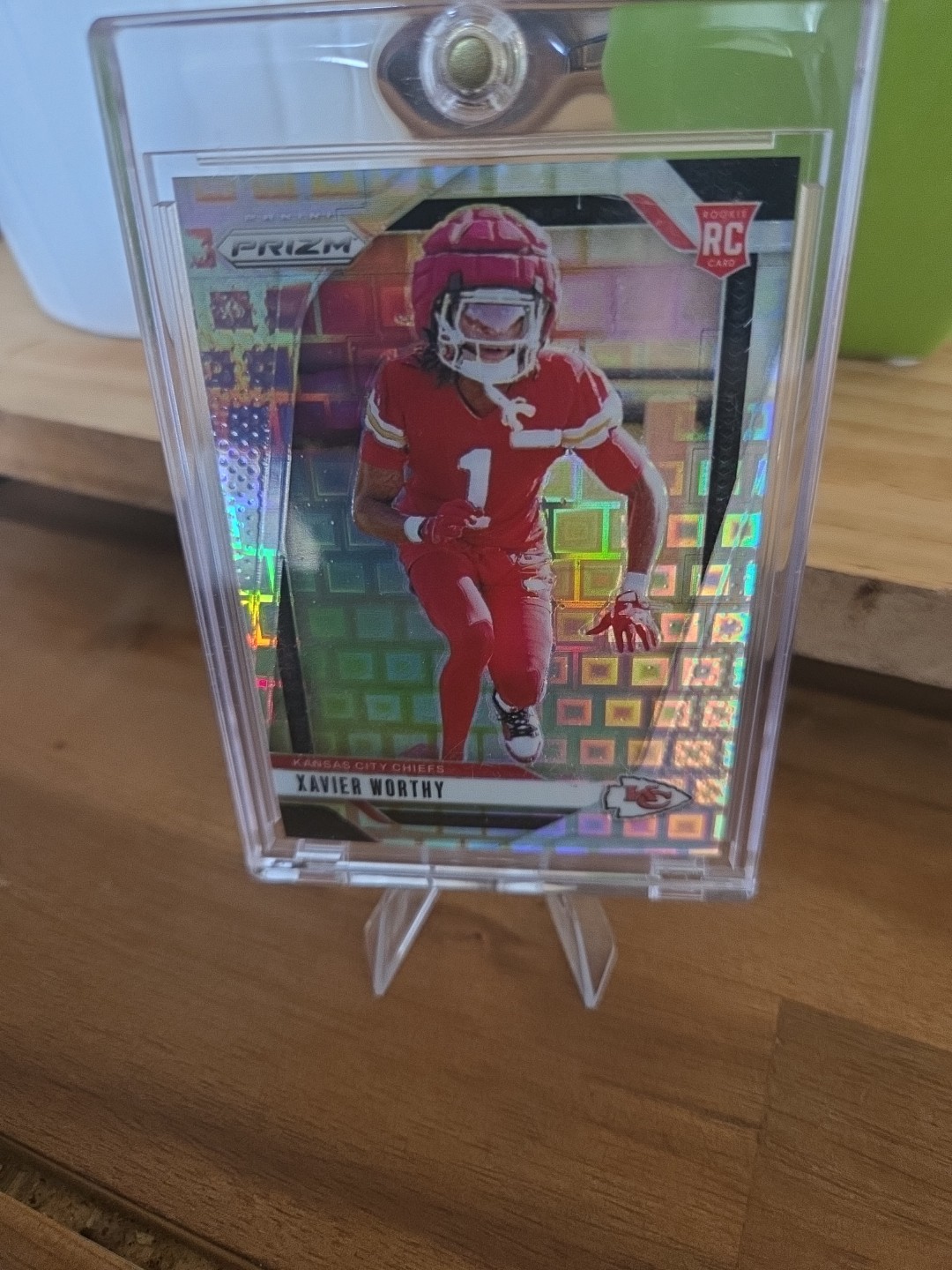 2024 Panini Prizm - Rookies Xavier Worthy #399 Pandora Prizm /400 (RC)