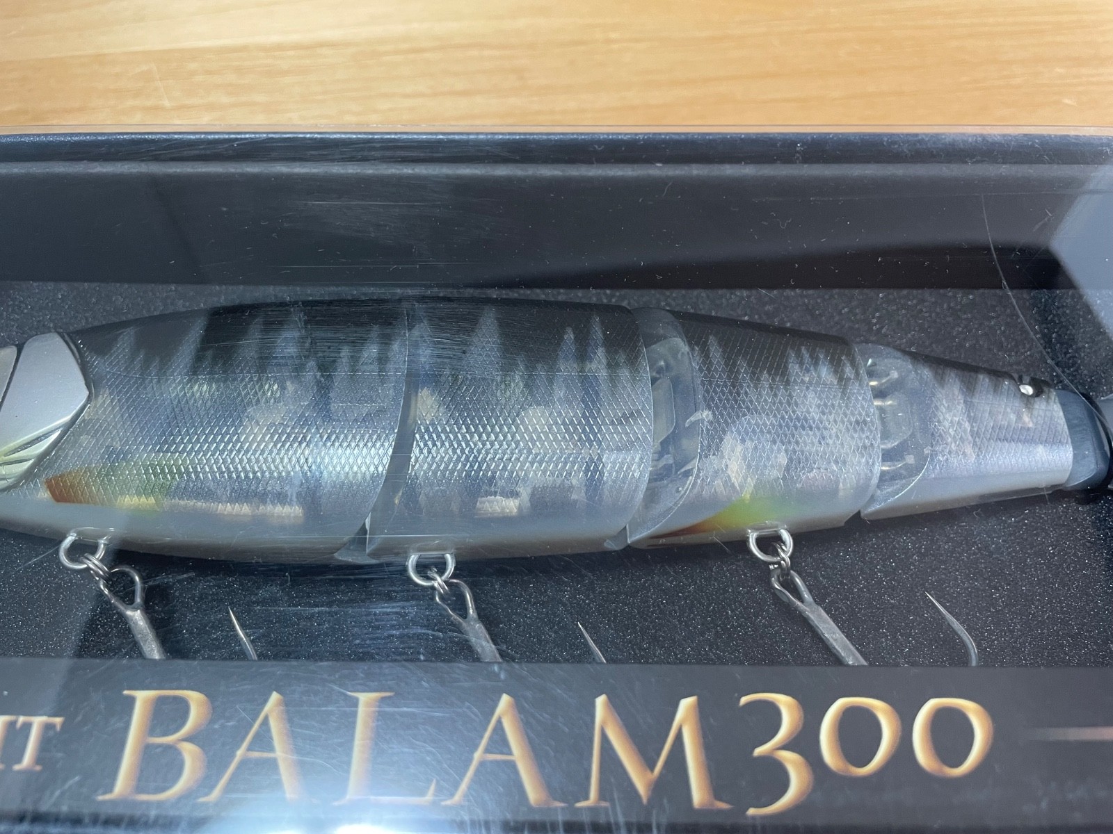 BALAM 300 MADNESS EVERGREEN # Clear Hasu jointed swimbait surface lure Unused - Image 3