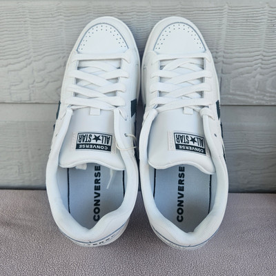 Converse Pro Blaze Classic Ox White Green Low Top Leather  display picture 1