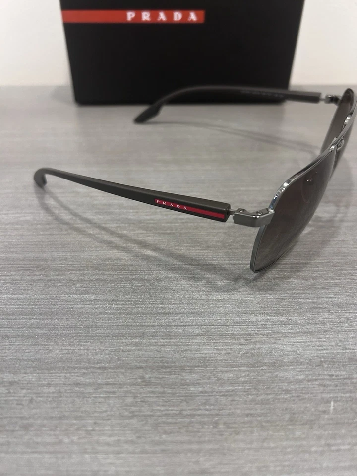 普拉达 SPS55V 5AV-1X1 太阳镜男式青铜色/棕色渐变镜片 — 第 3/4 张图片