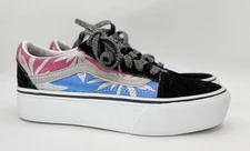Vans Old Skool Platform After Dark Floral Size Men's Size 4.0 Women's Size 5.5