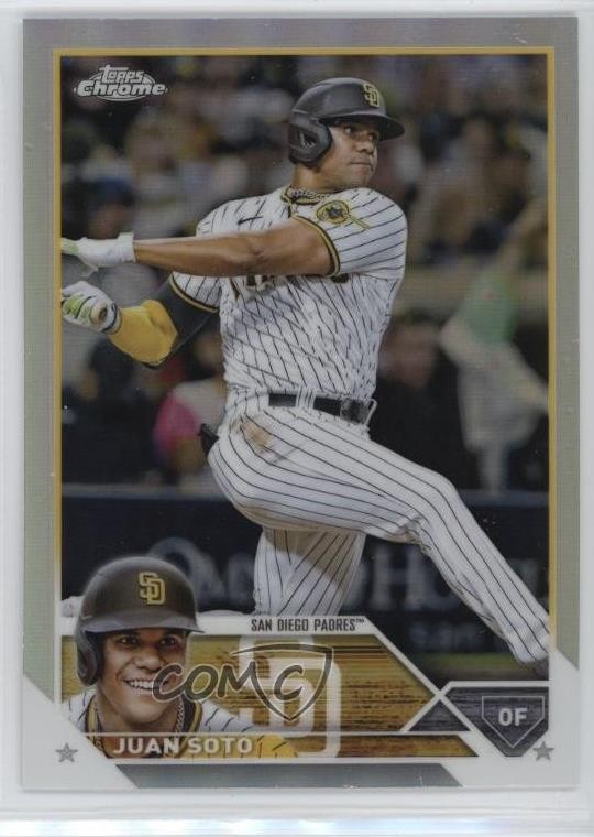 2023 Topps Chrome Refractor Juan Soto #100