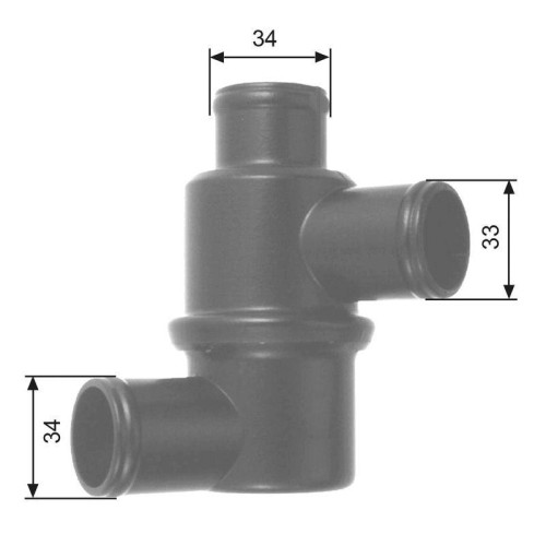 Thermostat KüHlmittel Gates TH14580 FüR Lada Moskvich Izh-image
