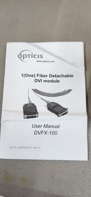 Opticis Stretch Dvi Optical Extension Module  DVFX-100-RX