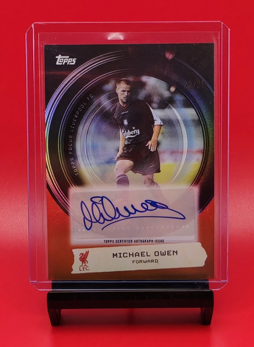 Cartes Michael Owen football à l'unité à collectionner sportives