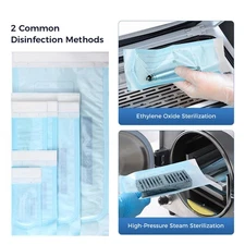 Dental 200 bags/box Sterilization Pouches Bags Medical Self-sealing Pouch