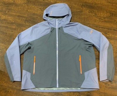 Arc'teryx Coelle Shell Jacket Womens 2XL XXL Purple Gray