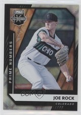 2021 Panini Elite Extra Edition Prime Numbers B 18/78 Joe Rock #68 0n6n