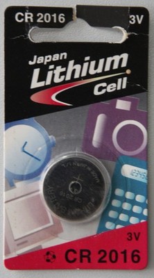 Japan Lithium Cell CR2016 - abgelaufen