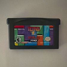 THQ Tetris Worlds Tetris Series Nintendo Game Boy Advance GBA E NTSC-U/C