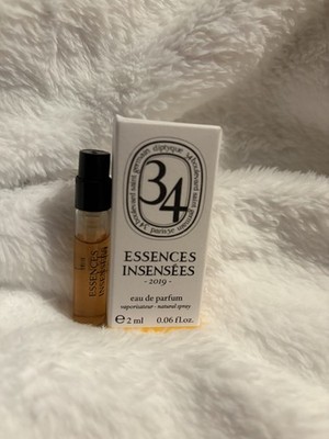 Diptyque 34 Essences Insensees Eau De Parfum Sample 2ml / 0.06 fl oz Brand New