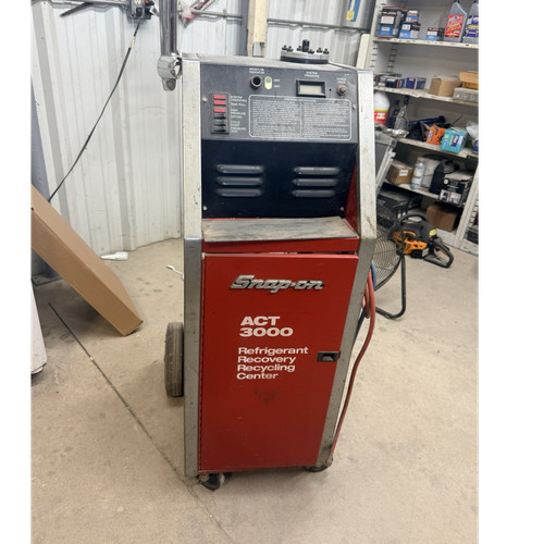 Snap-on Refrigerant Recovery Machine R12 system converted to R 134 A | eBay