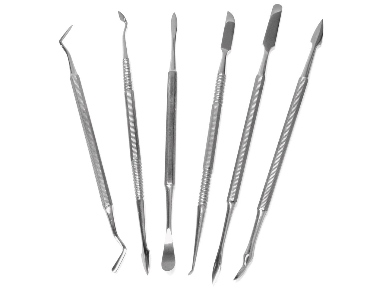 Wax Carving Tools Set Of Six With Reversible Ends Uk Stock