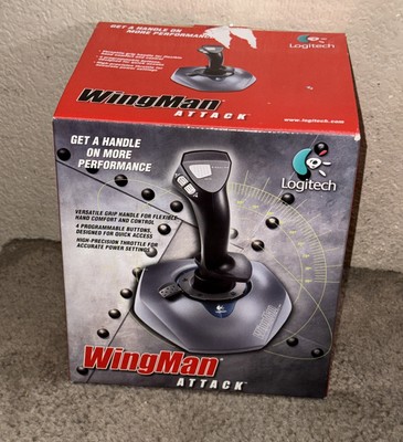 Logitech Wingman Attack PC Joystick Controller WM-A-963192-0403 *Open-Box*