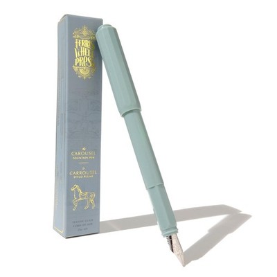 | Carousel Fountain Pen | Acrylic blend body | Airsealed click locking cap | ...