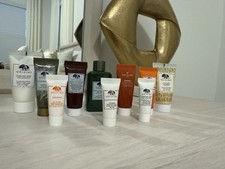 Origins Skin Care 10 Piece Travel Set  Make-Up Bag New