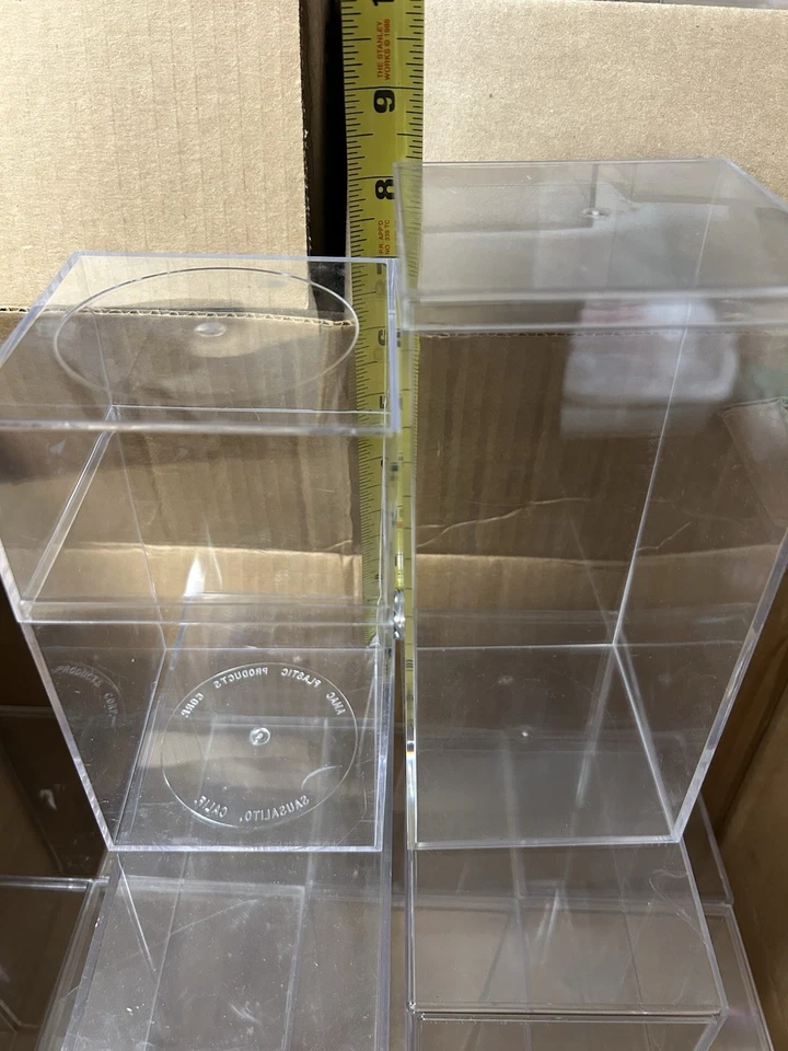 ACRYLIC DISPLAY CASES 4x4x7 inch, 7.25i & 7.5i for Beanie Babies & Collectibles! - Image 3 of 4