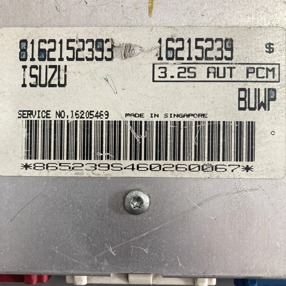 1996 Isuzu Rodeo ECU/ECM 8162152393 - Изображение 2 из 4