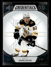 2022-23 Upper Deck Credentials - #7 Brad Marchand - Boston Bruins